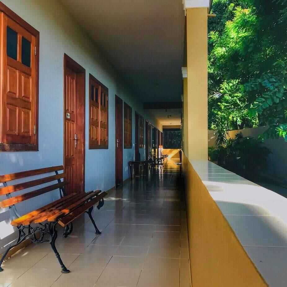 Área Externa da Pousada das Araras de Araçuaí