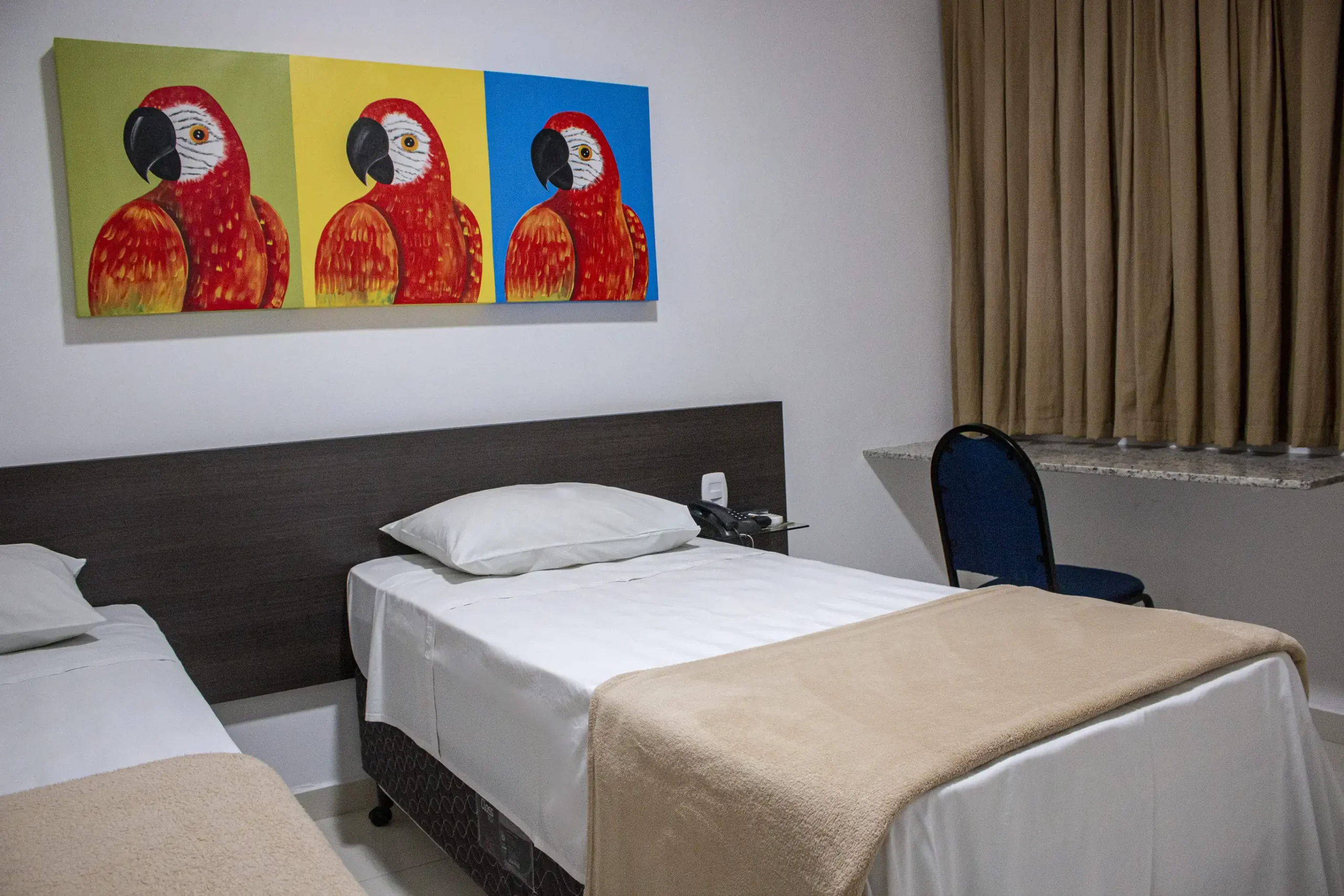 Cama de Solteiro do Apartamento Clássico Solteiro